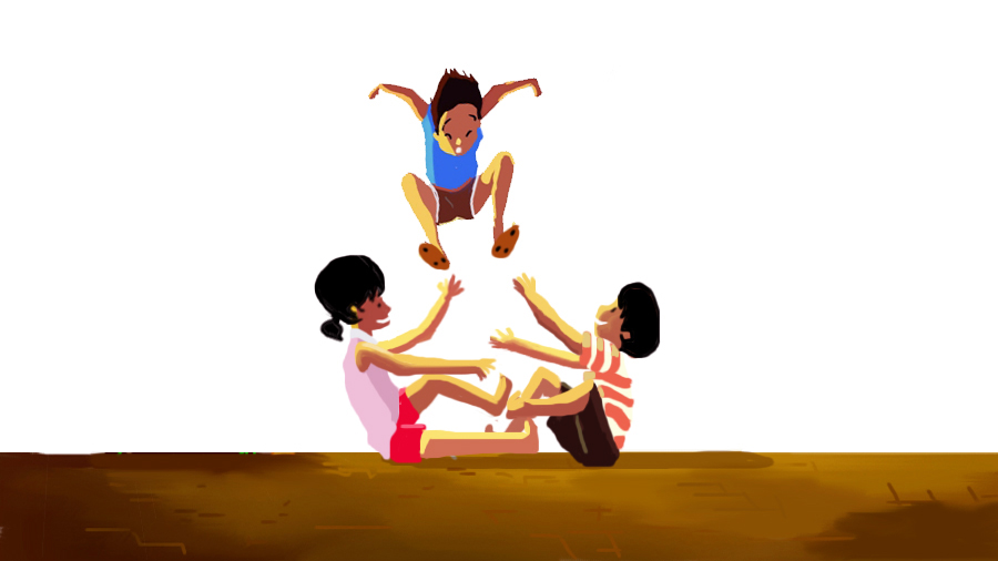 Traditional Filipino Games: Luksong tinik