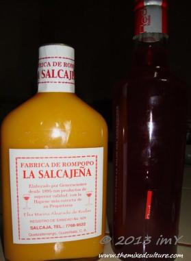 Rompopo and Caldo de frutas: Salcajá , Quetzaltenango, Guatemala